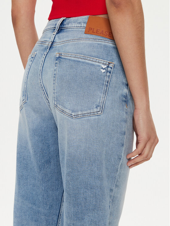 Please Please Jeans P8159HRWA1 Blu Regular Fit