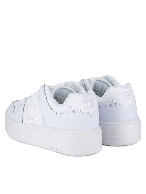 DC Shoes DC Shoes Sneakersy MANTECA 4 PLATFORM ADJS100156-WW0 Biela