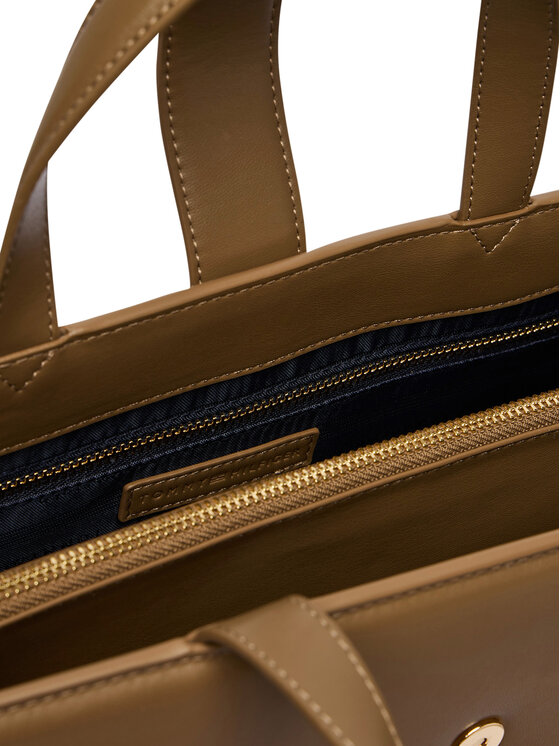 Tommy Hilfiger Tommy Hilfiger Käekott Th Heritage Satchel AW0AW18287 Pruun