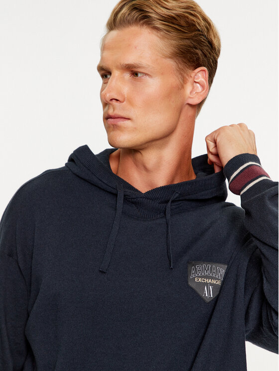 Armani Exchange Armani Exchange Džemper 6RZM2A ZM3FZ 1510 Tamnoplava Regular Fit