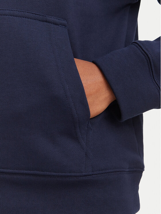 Lacoste Lacoste Džemperis ar kapuci SF8342 Tumši zils Relaxed Fit