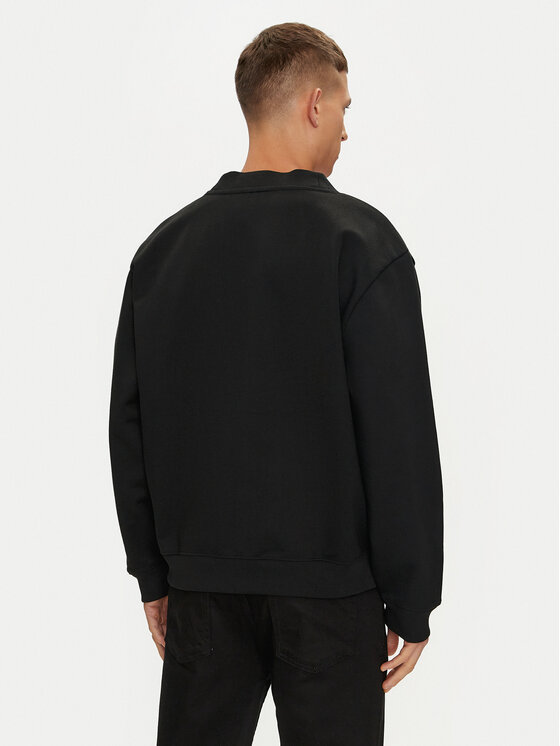 HUGO Hugo Kardigan Dacardigo 50516705 Crna Relaxed Fit