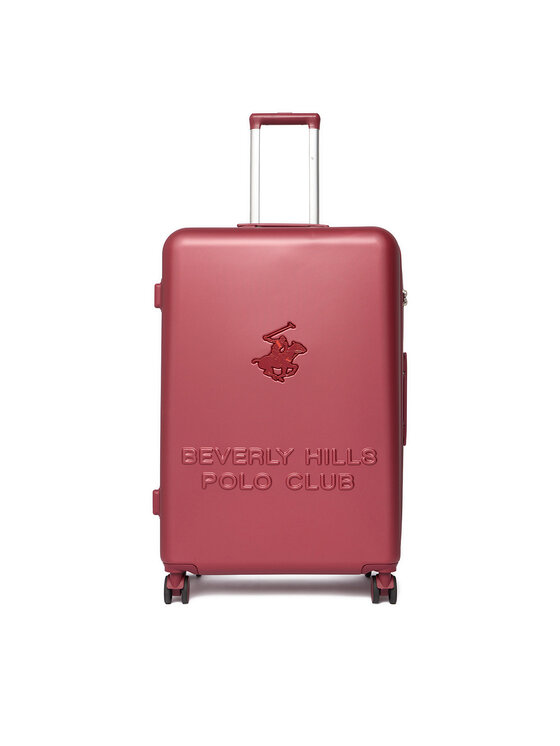Beverly Hills Polo Club Голям куфар CEO-BHPC-L-004-08-BURGUNDY Бордо