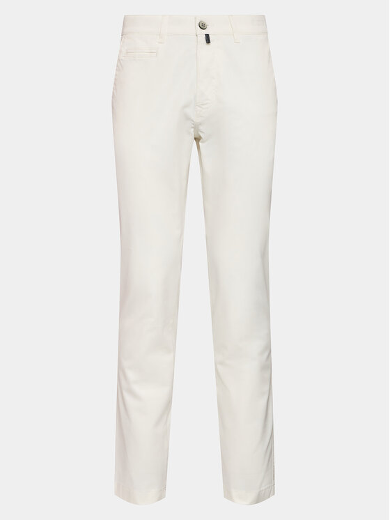 Pierre Cardin Pierre Cardin Чіноси 33757/000/4023 Білий Slim Fit