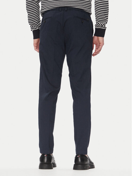 Bugatti Bugatti Pantaloni chino 1950 76210C Bleumarin Slim Fit