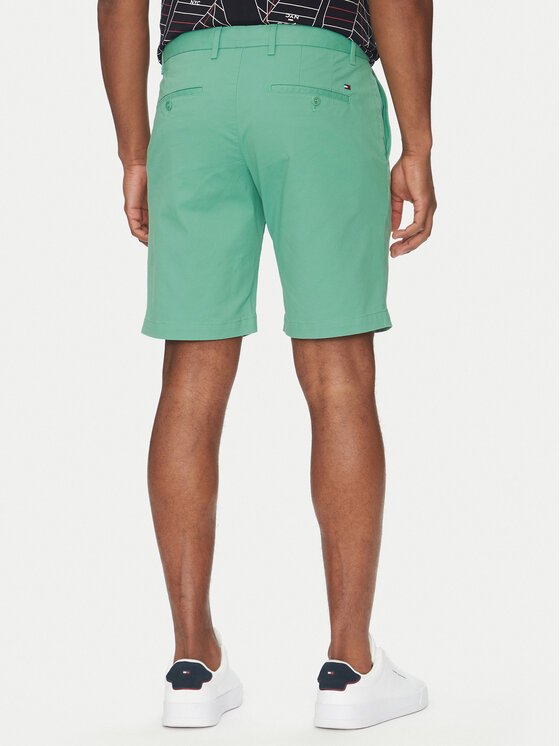 Tommy Hilfiger Tommy Hilfiger Шорти от плат Brooklyn MW0MW23563 Зелен Regular Fit