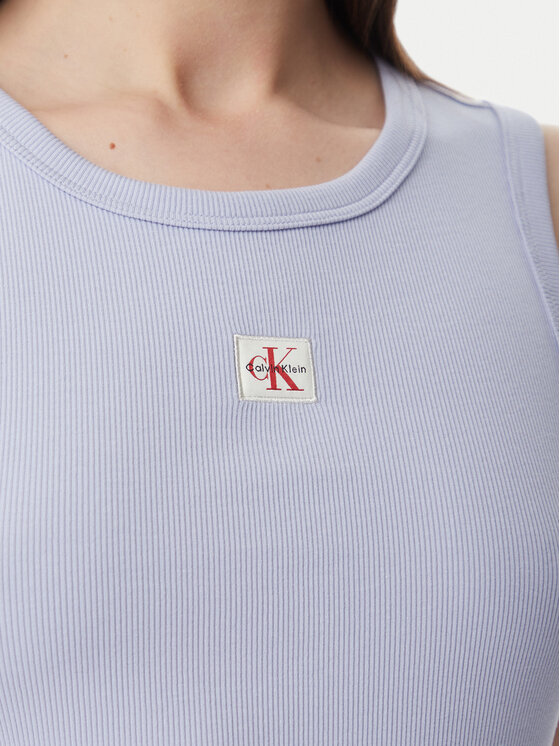 Calvin Klein Jeans Calvin Klein Jeans Top LV047C201G Hellblau Slim Fit