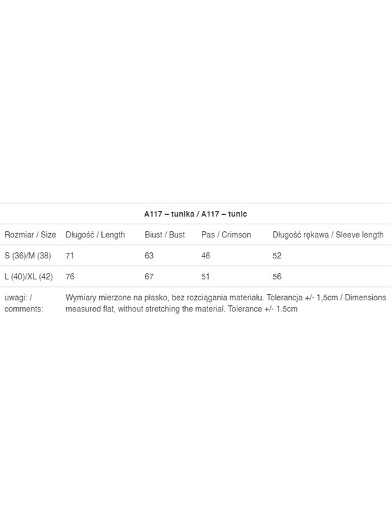 Awama Awama Vestito di maglia A117 Bordeaux Basic Fit