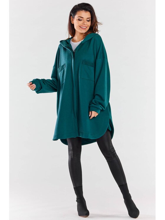 Infinite You Infinite You Felpa M281 Verde Basic Fit