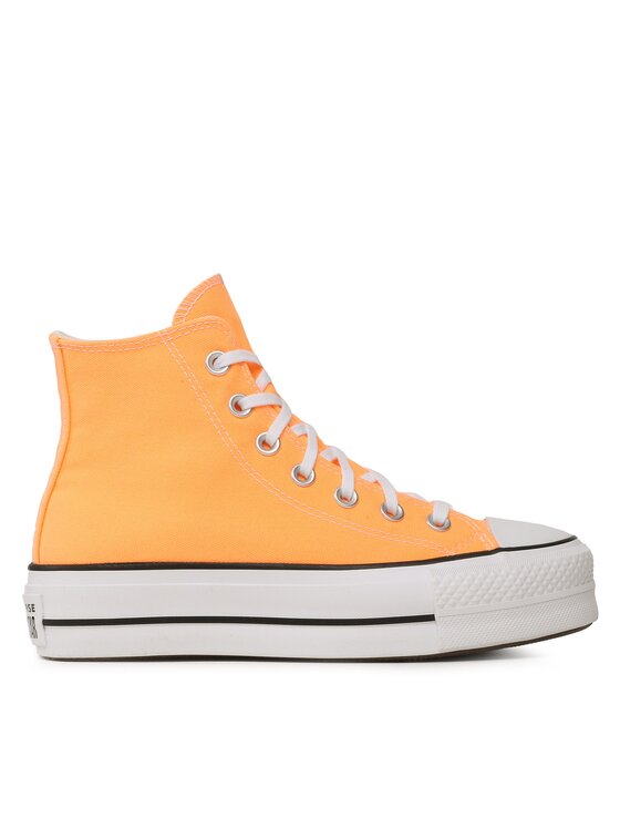 Converse Converse Tenisice Chuck Taylor All Star Lift Hi A03052C Narančasta