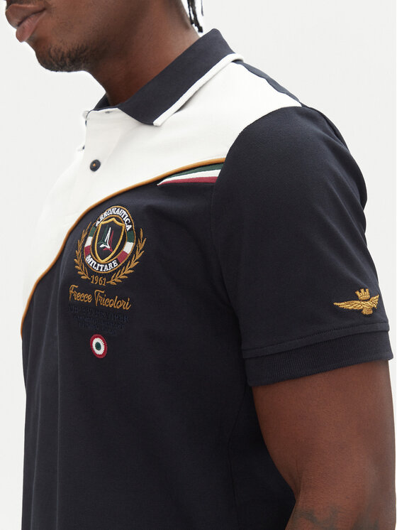 Aeronautica Militare Aeronautica Militare Poloshirt 251PO1858P173 Dunkelblau Regular Fit