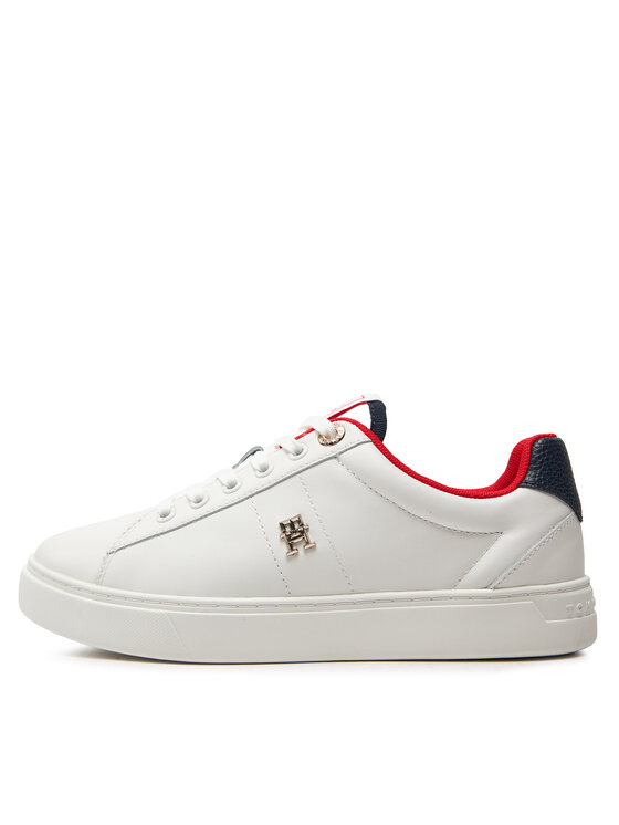 Tommy Hilfiger Tommy Hilfiger Sneakers Essential Elevated Court Sneaker FW0FW07685 Écru