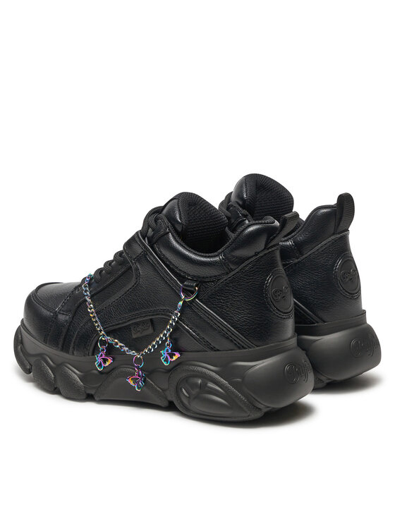Buffalo Buffalo Sneakersy Cld Corin Chain Butterfly 1636209 Czarny