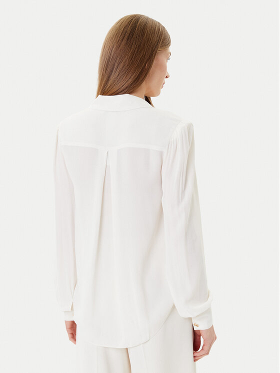 TWINSET TWINSET Bluse 252TP2291 Écru Relaxed Fit