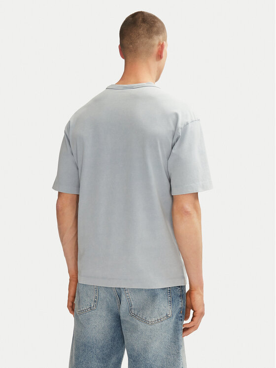 HUGO HUGO T-Shirt Docku 50531739 Světle modrá Relaxed Fit