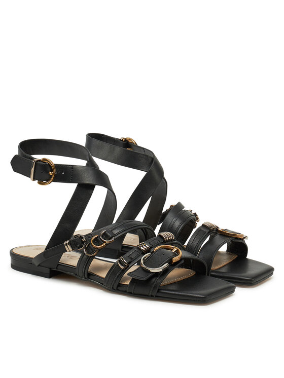 PINKO PINKO Sandały Marli 08 SD0317 P001 Czarny