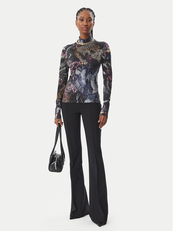 Just Cavalli Just Cavalli Cardigan 81PAHE25 CJ112 Gri Slim Fit