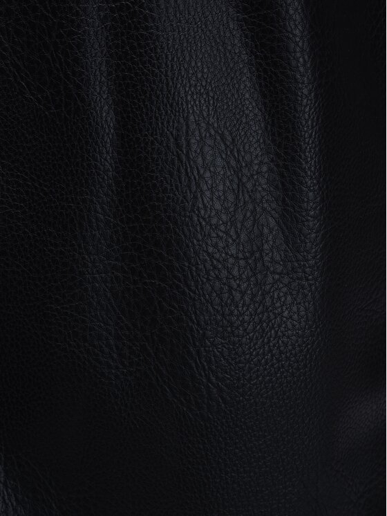 Ombre Ombre Płaszcz przejściowy OW-CT-E0042 Czarny Relaxed Fit