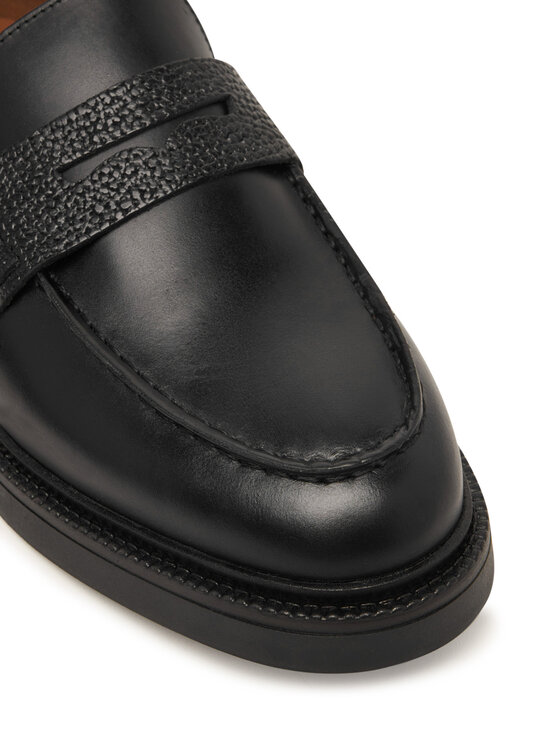 Tommy Hilfiger Tommy Hilfiger Loafersy Corporate Casual FM0FM05968 Czarny