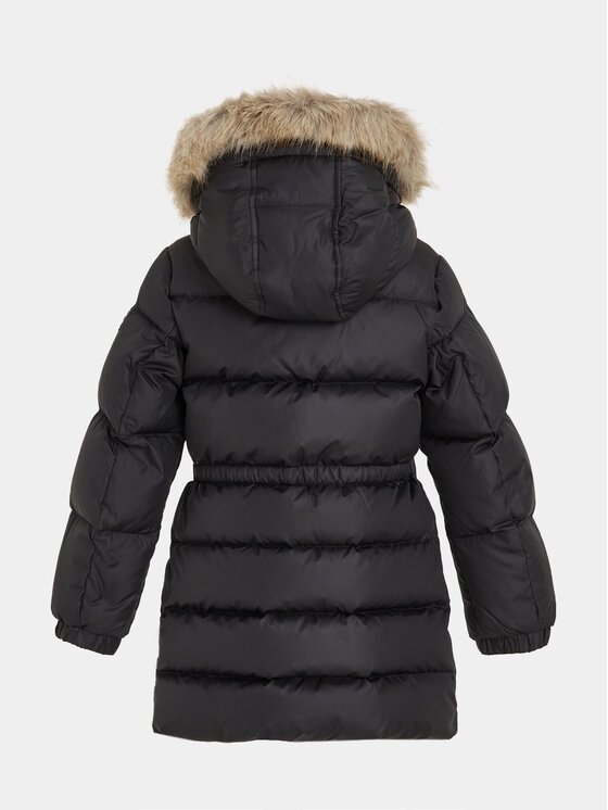 Tommy Hilfiger Tommy Hilfiger Μπουφάν πουπουλένιο KG0KG07805 Μαύρο Regular Fit