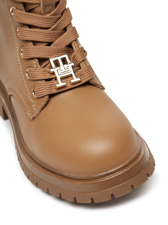 Tommy Hilfiger Tommy Hilfiger Planinarske cipele Lace-Up Bootie T3A5-33568-0092 M Smeđa
