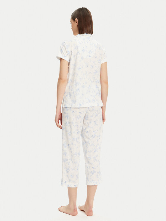 LAUREN RALPH LAUREN LAUREN RALPH LAUREN Piżama ILN92422 Niebieski Regular Fit