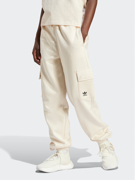 Adidas Donji Dio Trenerke Essentials IR5906 Bež Loose Fit