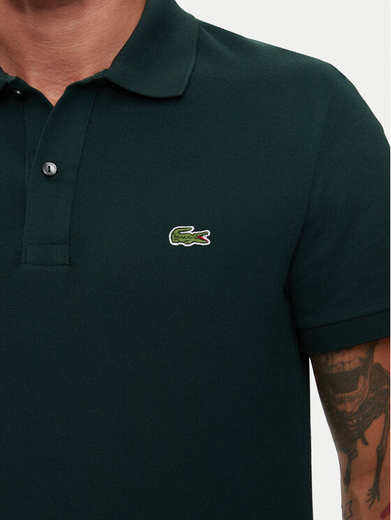 Lacoste Lacoste Polo PH4012 Zielony Slim Fit
