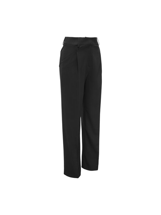 La Mania La Mania Spodnie garniturowe PLEASE Czarny Classic Fit