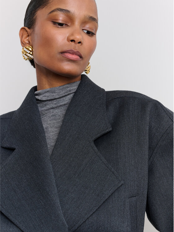 La Mania La Mania Bomber CHARLESTON Grigio Classic Fit