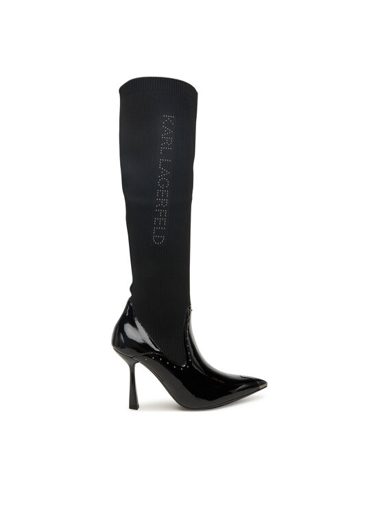 KARL LAGERFELD KARL LAGERFELD Kozačky KL31373 Černá