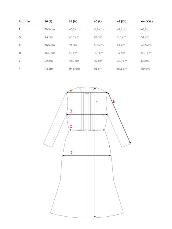 Stylove Stylove Každodenní šaty S347 Modrá Modern Fit