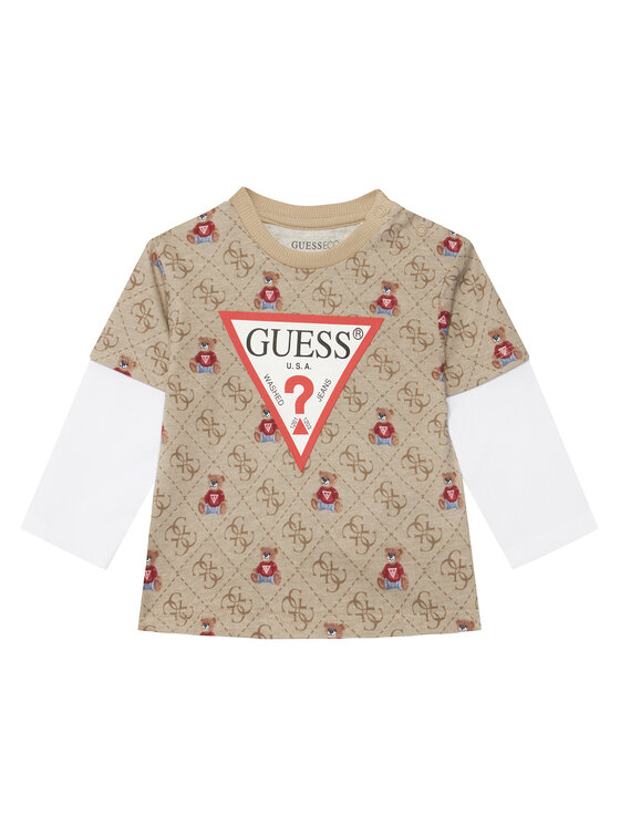 Guess Guess Комплект блуза и панталон I5BG17 I3Z14 Червен Regular Fit