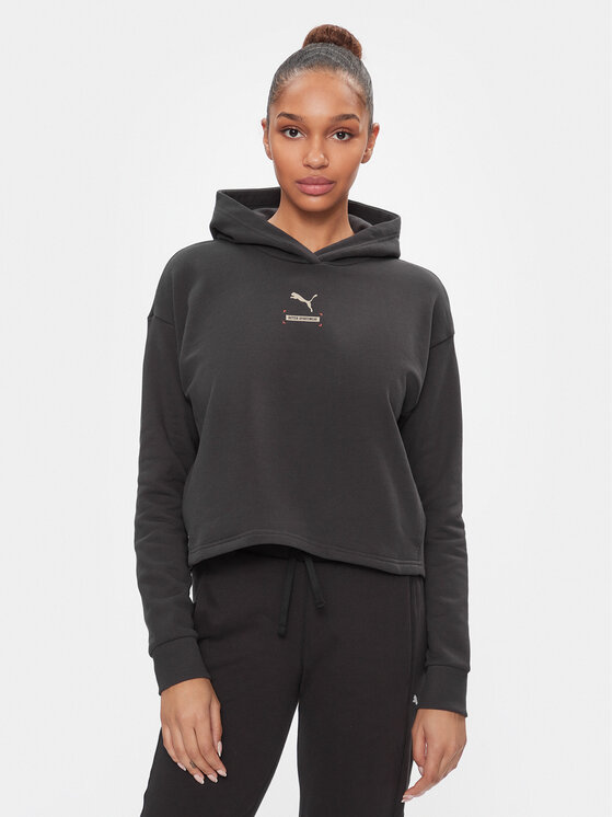 Puma Mikina 67003375 Čierna Regular Fit