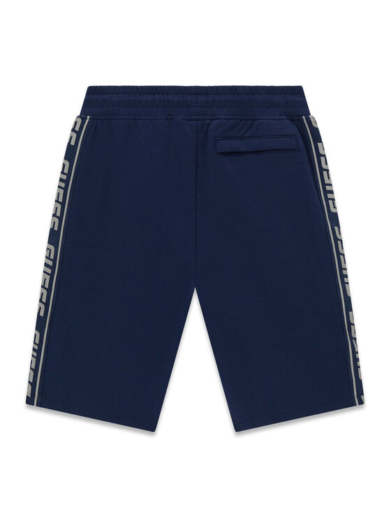 Guess Guess Pantaloncini sportivi L6GD17 K6ZS1 Blu scuro Regular Fit