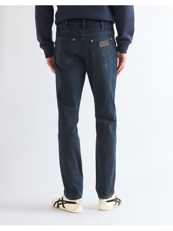Wrangler Wrangler Jeansy LARSTON Niebieski Slim Fit