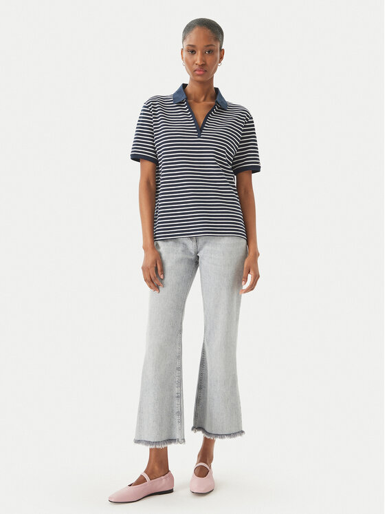Tommy Hilfiger Tommy Hilfiger Polokošile WW0WW48720 Tmavomodrá Relaxed Fit