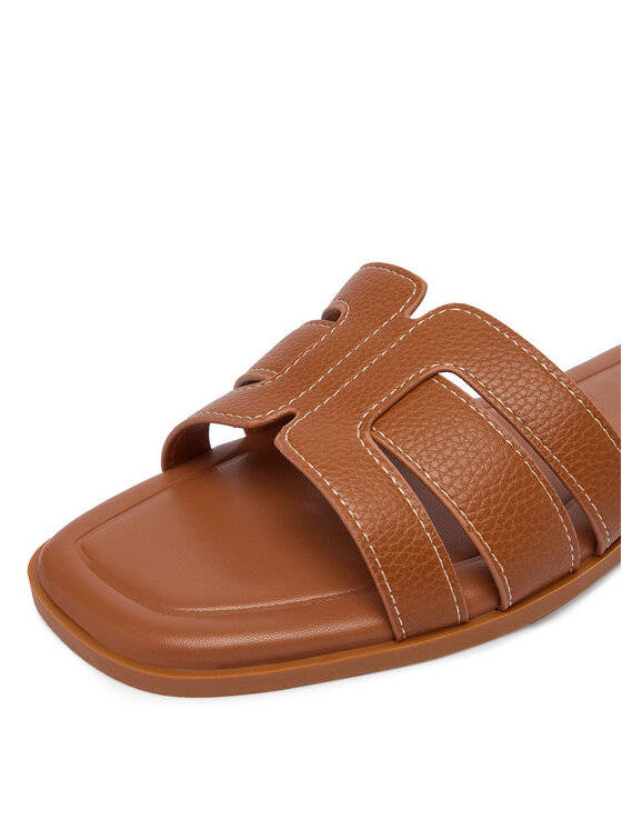 JENNY JENNY Παντόφλες CEO-R26SS09063 Καφέ