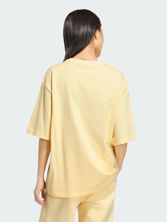 adidas adidas T-Shirt 165409 Żółty jasny Oversize