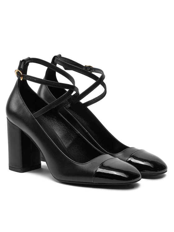 Stuart Weitzman Stuart Weitzman Γοβάκια Eden Strap 85 SK085 Μαύρο