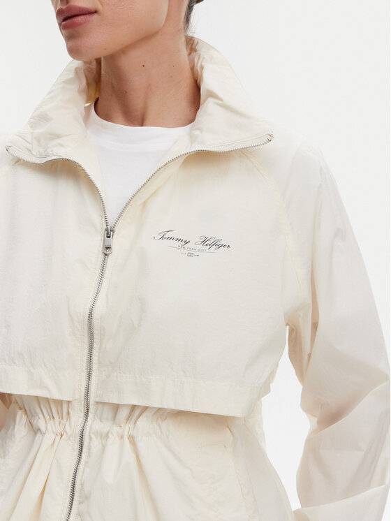 Tommy Hilfiger Tommy Hilfiger Jakna protiv vjetra WW0WW45413 Bež Regular Fit