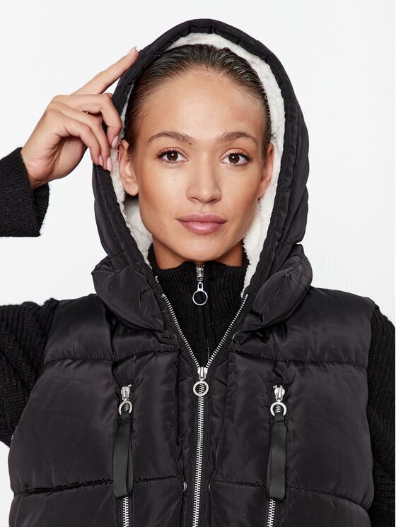 ONLY ONLY Безрукавка 15300259 Чорний Regular Fit