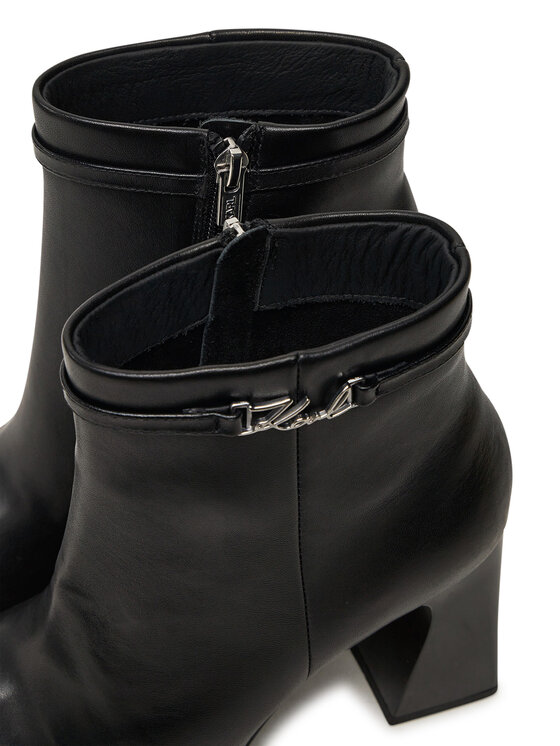 KARL LAGERFELD KARL LAGERFELD Botki KL33150 Czarny