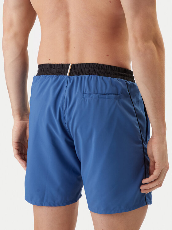 BOSS BOSS Medžiaginės kelnės T_Commuter 50544245 Juoda Slim Fit