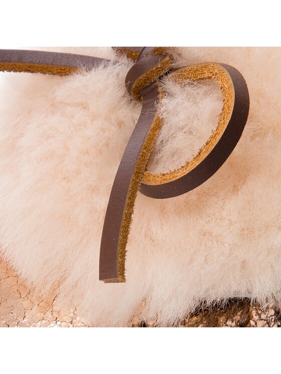 EMU Australia EMU Australia Papuci de casă Amity Cuff Crackled W11853 Auriu
