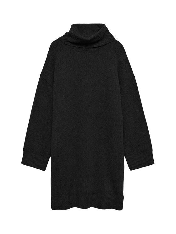 Vero Moda Vero Moda Rochie tricotată Aquarius 10331900 Negru Regular Fit