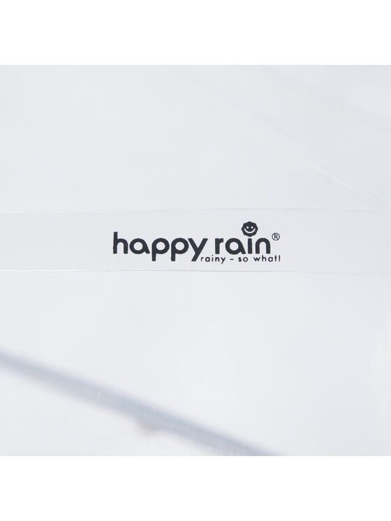 Happy Rain Happy Rain Regenschirm Long Domeshape 40974 Weiß