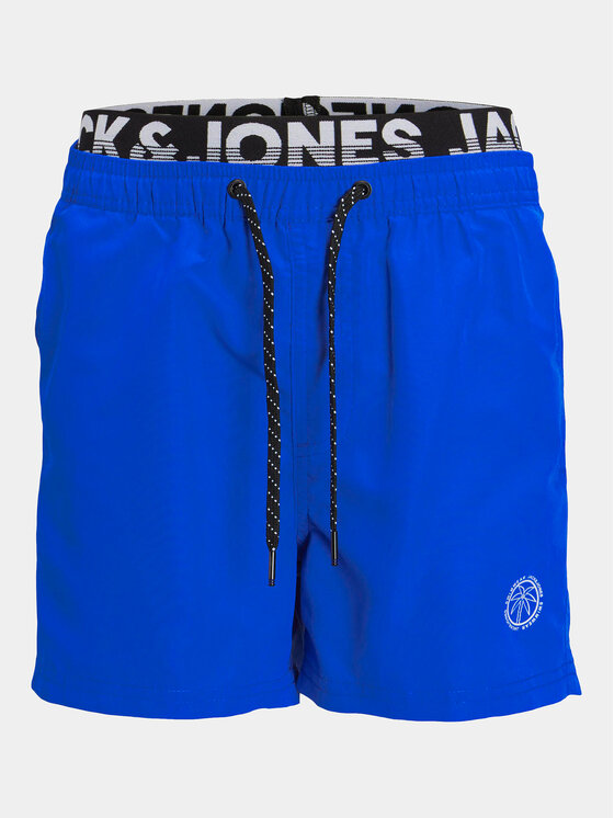 Jack&Jones Junior Kopalne Hlače Fiji 12228535 Modra Regular Fit