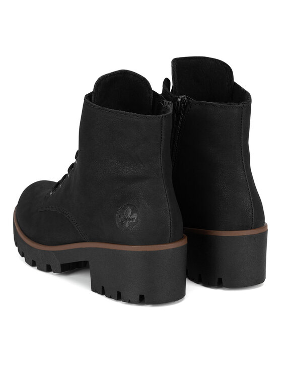 Rieker Rieker Botine 79240-00 Negru