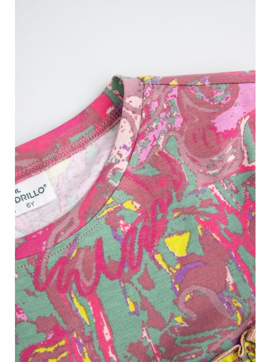 Coccodrillo Coccodrillo Sukienka codzienna WC5129101DGK-022 Kolorowy Regular Fit